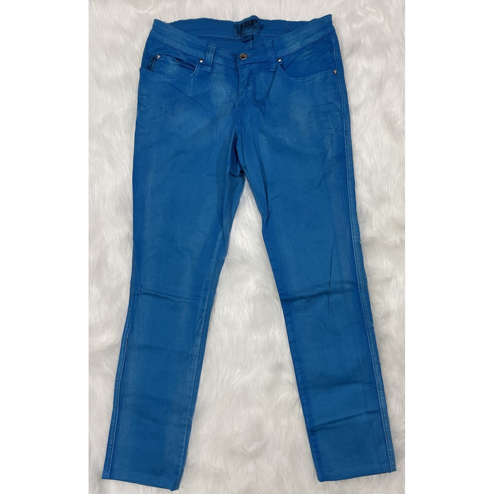 TRIPP Pants Daang goodman NYC Womens Size 12 blue Faded Look Goth Steampunk